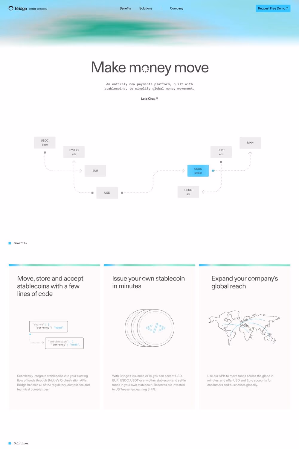 Bridge desktop screenshot