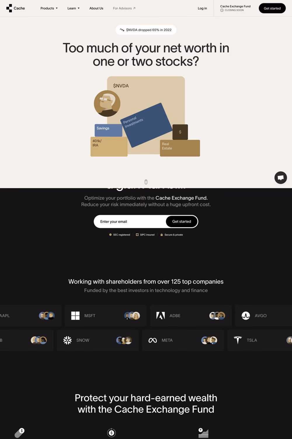 Cache desktop screenshot