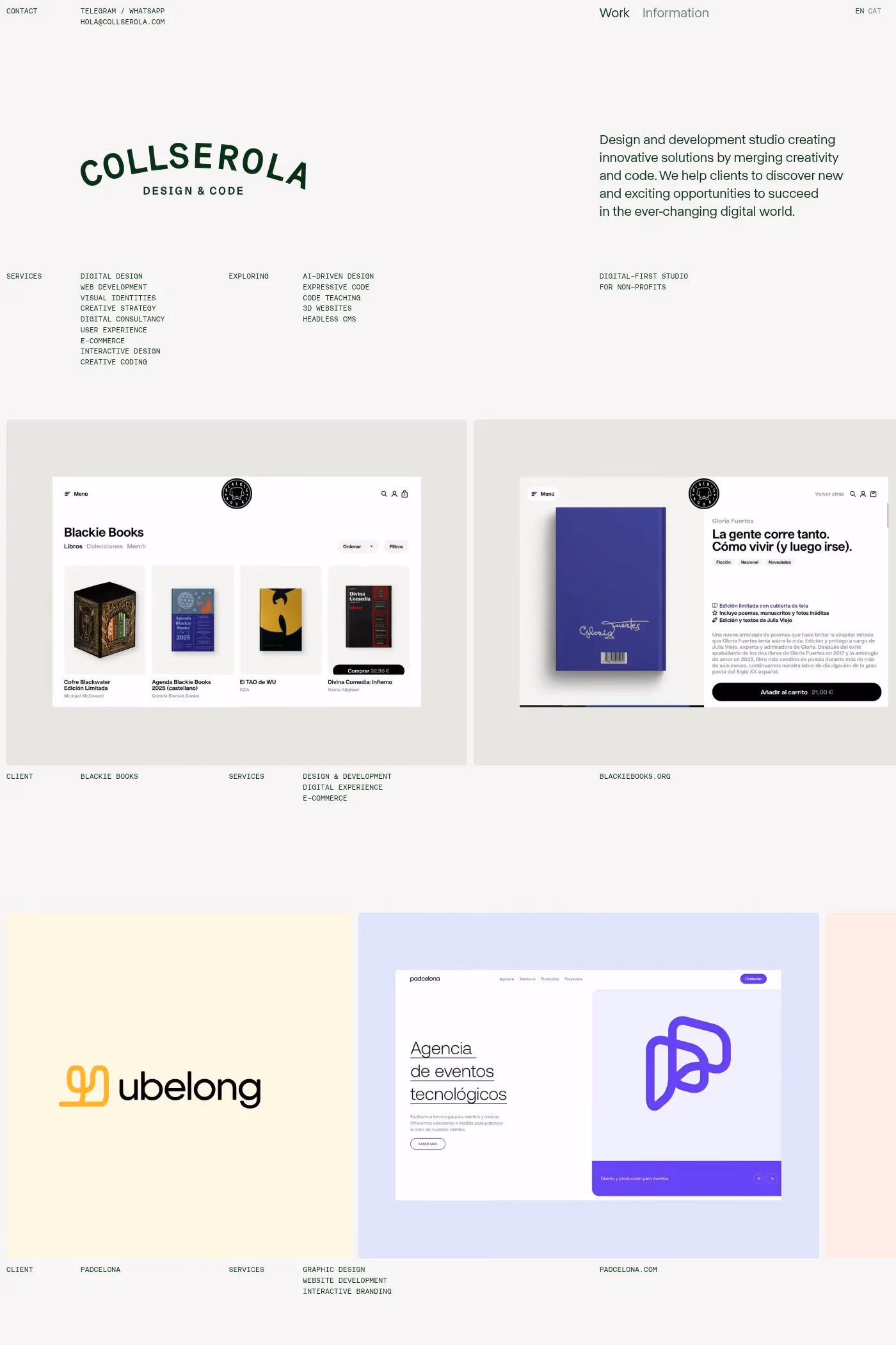 Collserola desktop screenshot