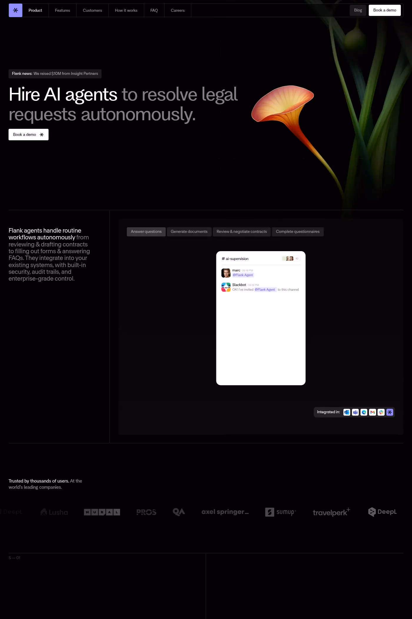 Flank desktop screenshot