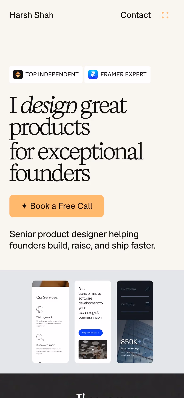 Harsh Shah mobile screenshot