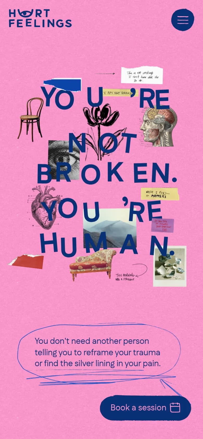 Hurt Feelings mobile screenshot