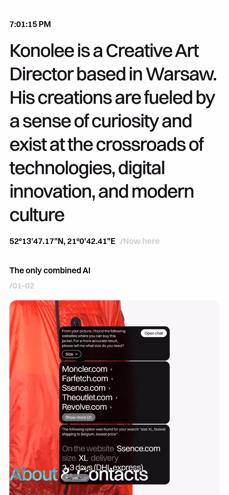 Konolee mobile screenshot