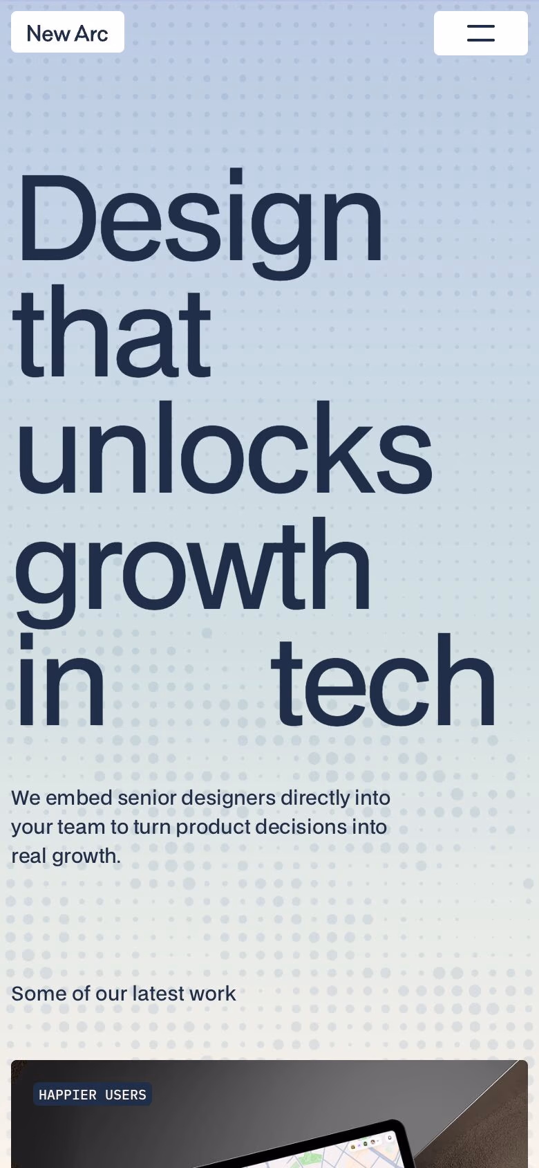 New Arc mobile screenshot