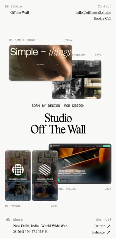 Off The Wall mobile screenshot