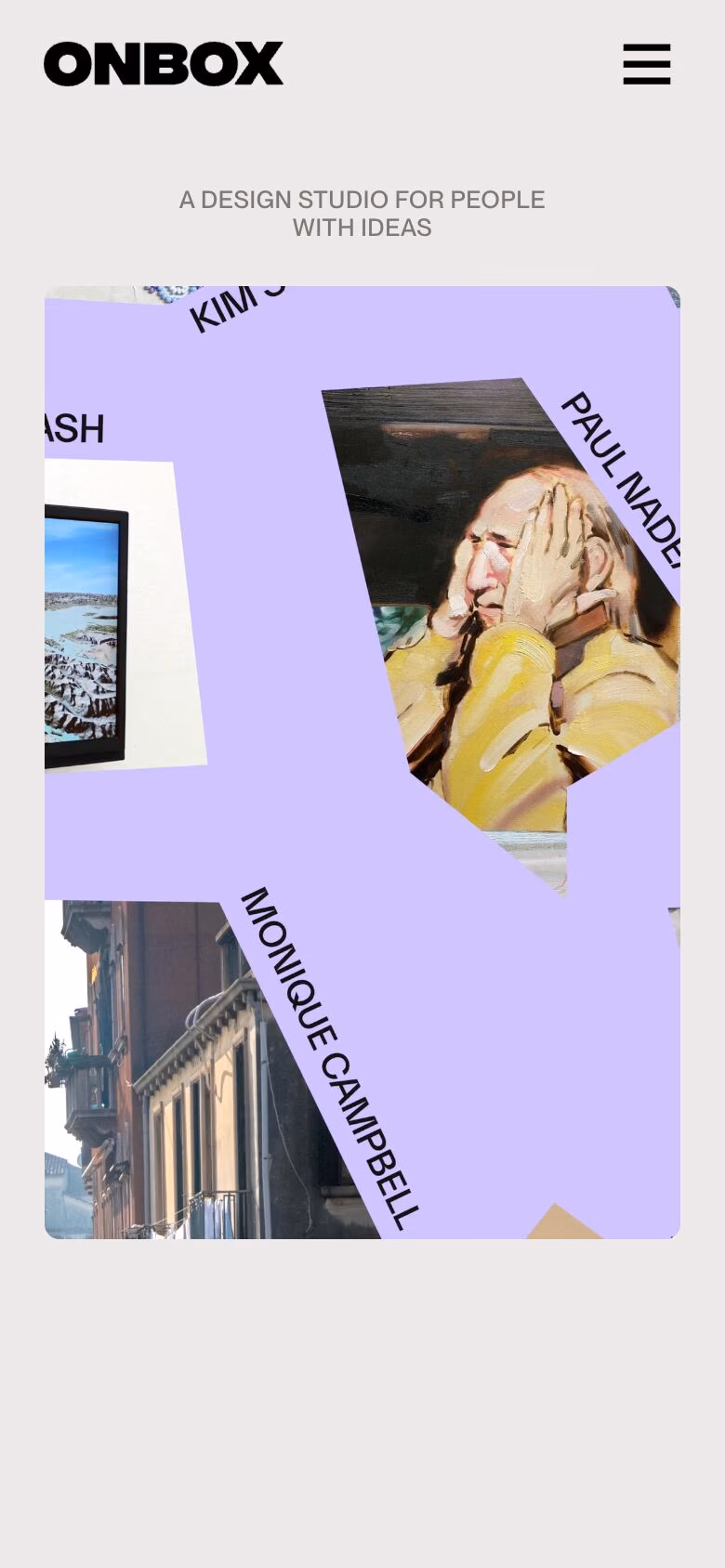 ONBOX mobile screenshot