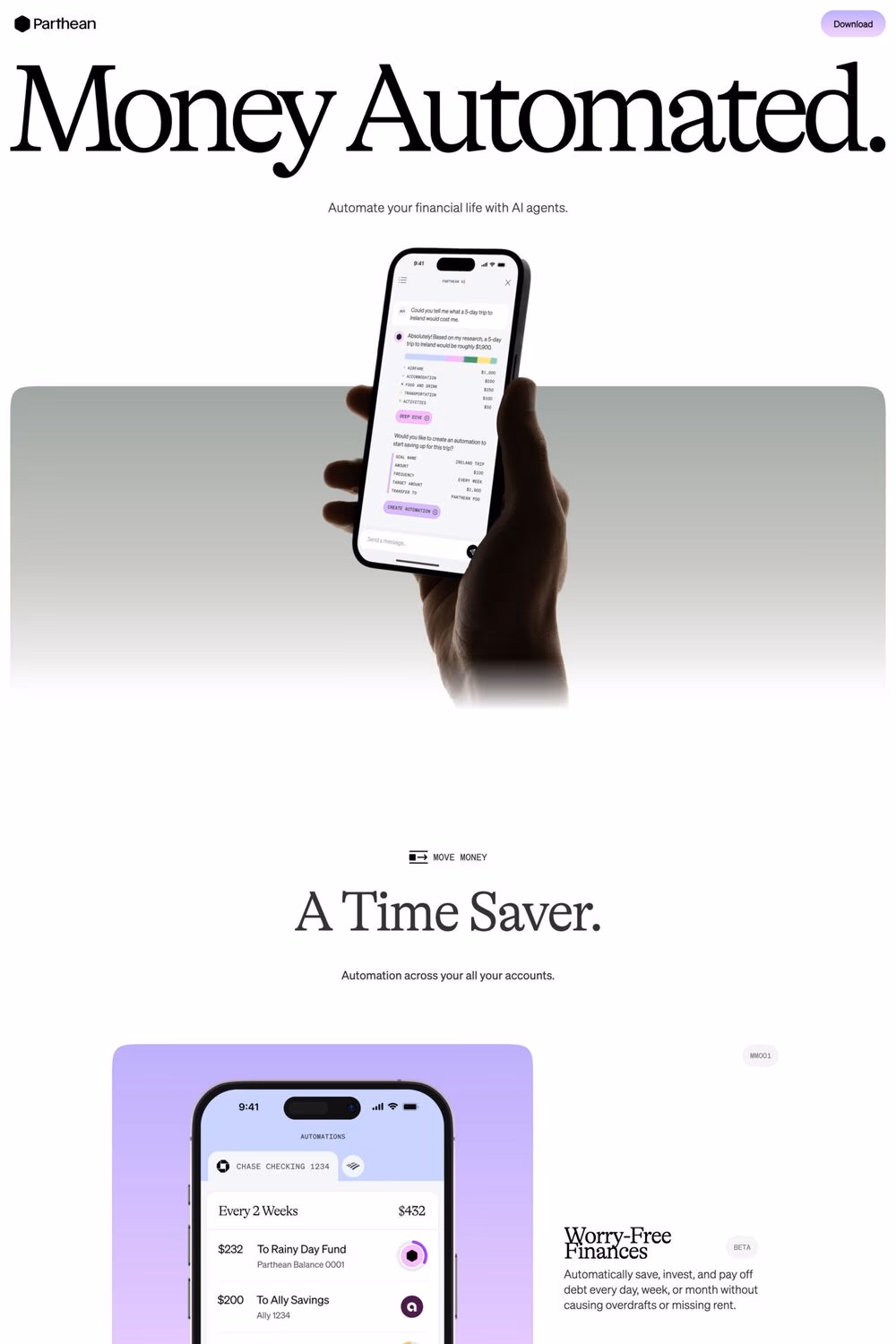 Parthean desktop screenshot