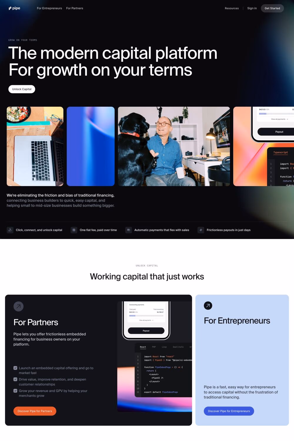 Pipe desktop screenshot