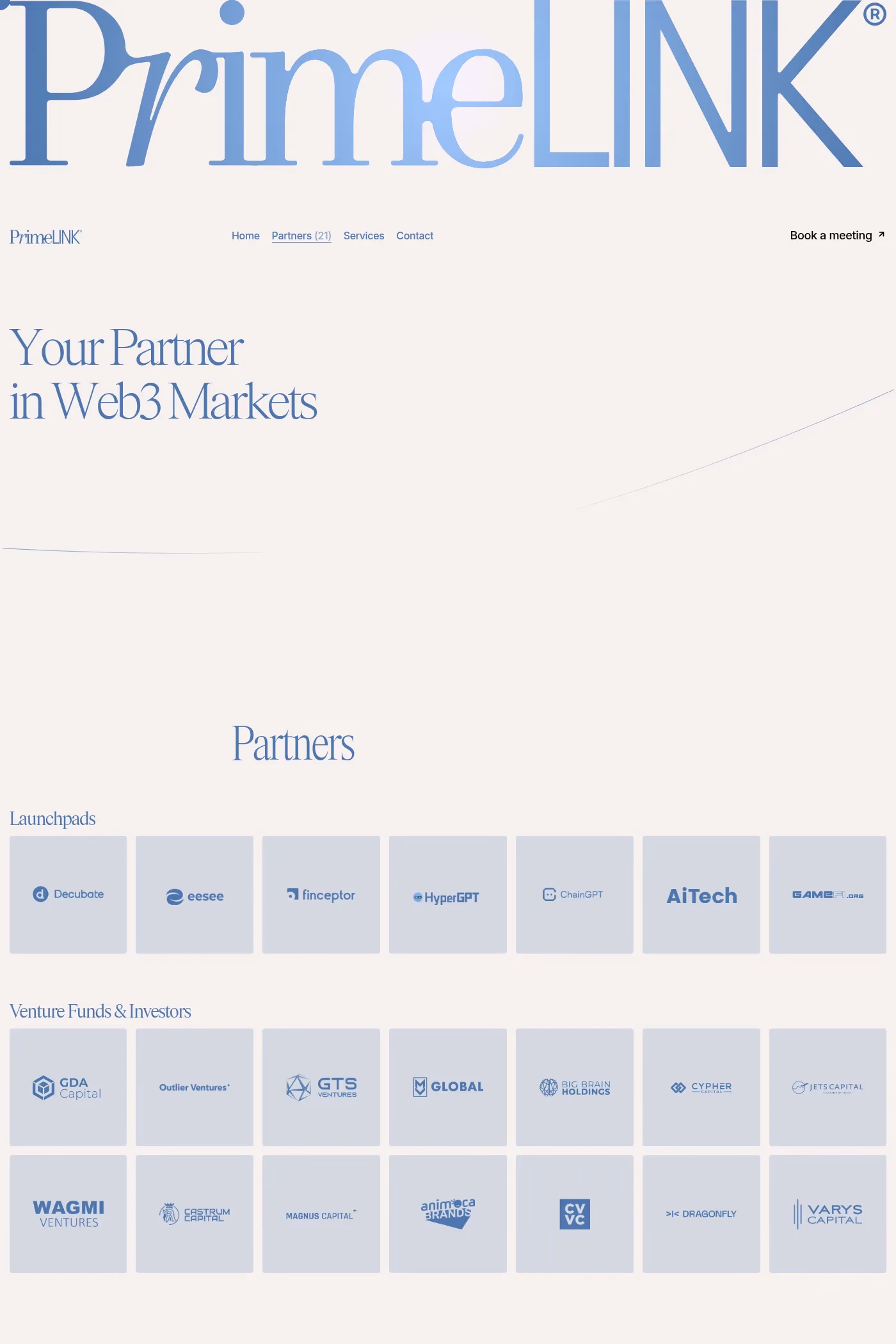 PrimeLink desktop screenshot