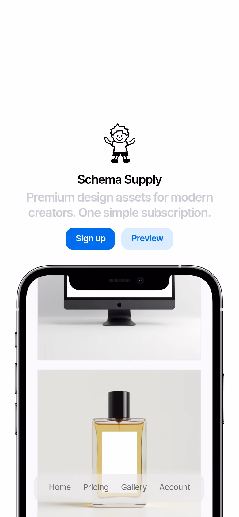 Schema mobile screenshot