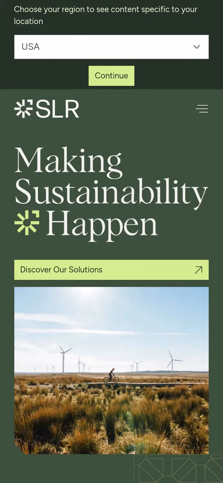 SLR Consulting mobile screenshot