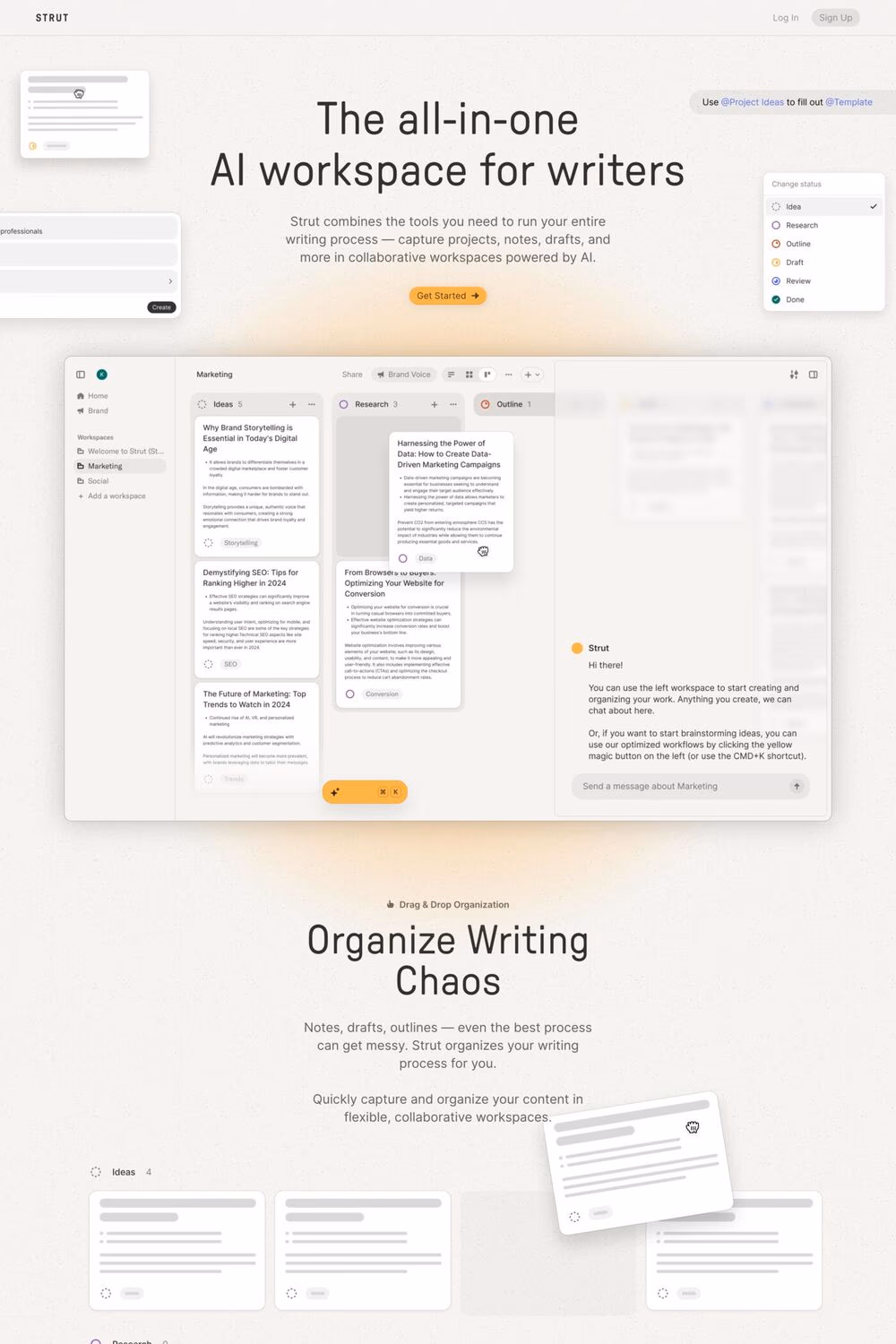 Strut desktop screenshot