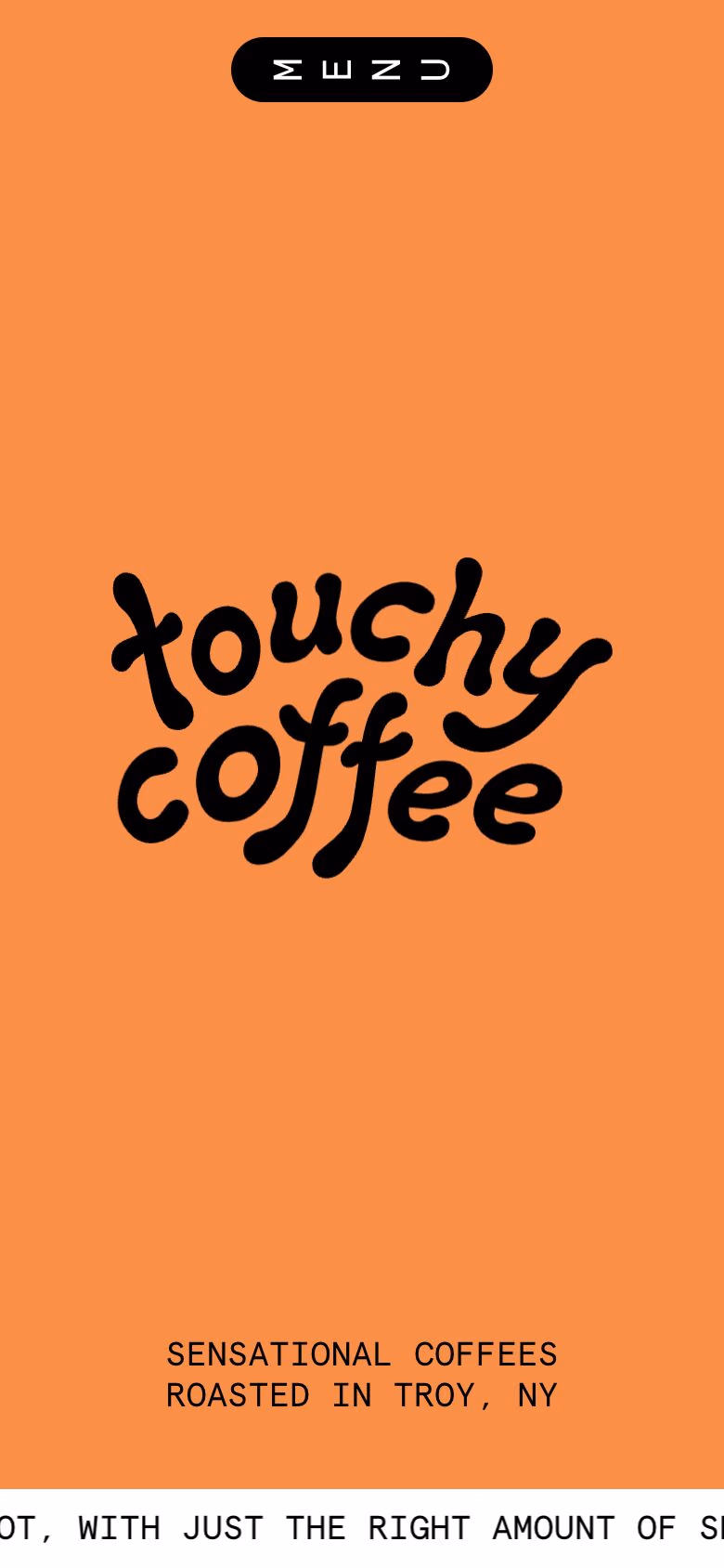 Touchy Coffee mobile screenshot