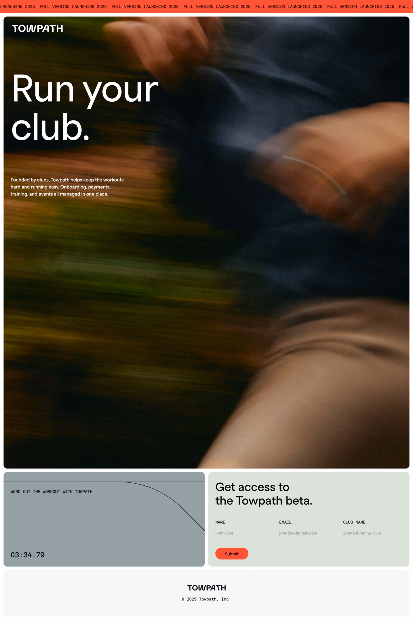 Towpath desktop screenshot